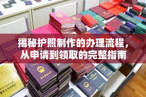 白沙揭秘护照制作的办理流程，从申请到领取的完整指南