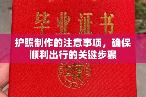 白沙护照制作的注意事项，确保顺利出行的关键步骤