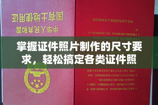 白沙掌握证件照片制作的尺寸要求，轻松搞定各类证件照