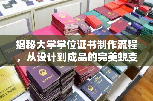 白沙揭秘大学学位证书制作流程，从设计到成品的完美蜕变
